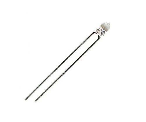 Flickering Amber 3 volt LEDs - Pack of 10